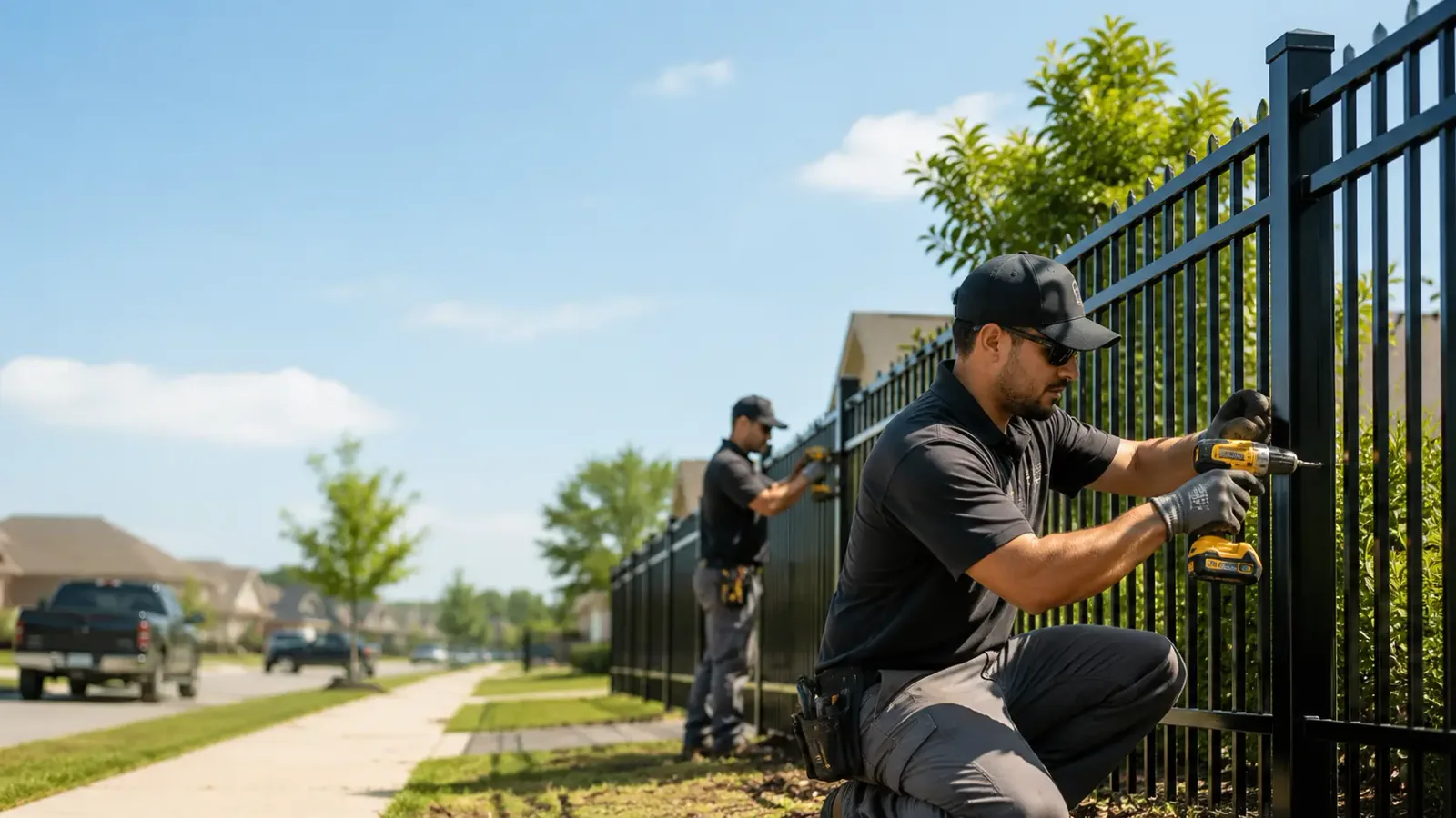 Metal Fence Installation in Eccles, WV